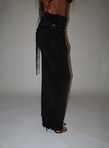 BEADED MAXI SKIRT